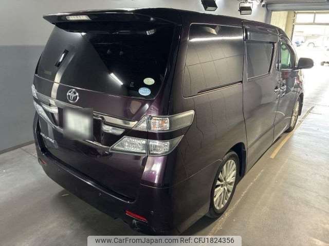 toyota vellfire 2011 CFJ1824356 image 2
