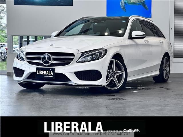 mercedes-benz c-class-station-wagon 2017 -MERCEDES-BENZ--Benz C Class Wagon DBA-205240C--WDD2052402F631166---MERCEDES-BENZ--Benz C Class Wagon DBA-205240C--WDD2052402F631166- image 1