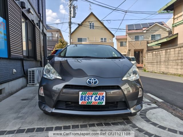 toyota aqua 2013 -TOYOTA--AQUA DAA-NHP10--NHP10-6154381---TOYOTA--AQUA DAA-NHP10--NHP10-6154381- image 2