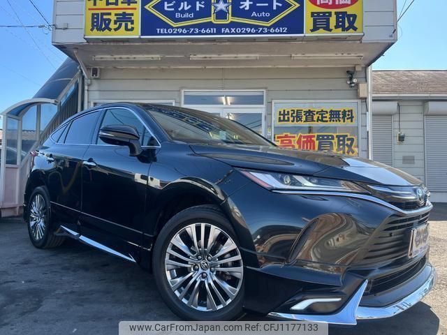 toyota harrier 2020 quick_quick_MXUA80_MXUA80-0011043 image 1