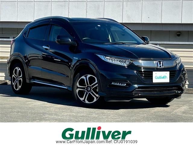 honda vezel 2019 -HONDA--VEZEL DAA-RU3--RU3-1358145---HONDA--VEZEL DAA-RU3--RU3-1358145- image 1