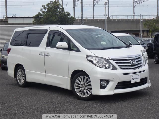 toyota alphard 2013 -TOYOTA--Alphard DBA-ANH20W--ANH20-8305244---TOYOTA--Alphard DBA-ANH20W--ANH20-8305244- image 1