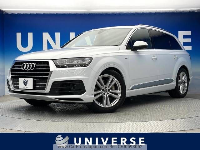 audi q7 2017 -AUDI--Audi Q7 ABA-4MCREA--WAUZZZ4M0HD057833---AUDI--Audi Q7 ABA-4MCREA--WAUZZZ4M0HD057833- image 1