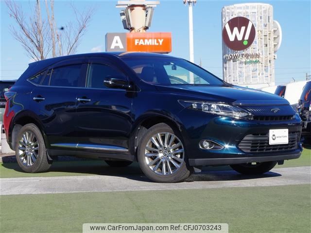 toyota harrier 2017 -TOYOTA--Harrier DBA-ZSU60W--ZSU60-0105264---TOYOTA--Harrier DBA-ZSU60W--ZSU60-0105264- image 1