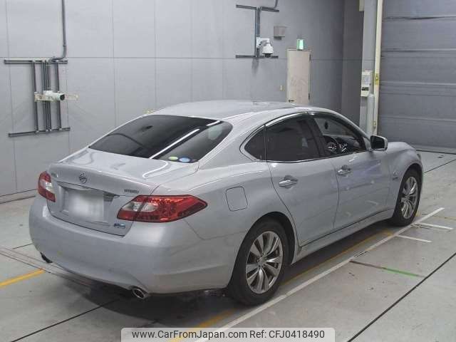 nissan fuga 2010 -NISSAN 【名古屋 390ﾘ 51】--Fuga DAA-HY51--HY51-400378---NISSAN 【名古屋 390ﾘ 51】--Fuga DAA-HY51--HY51-400378- image 2