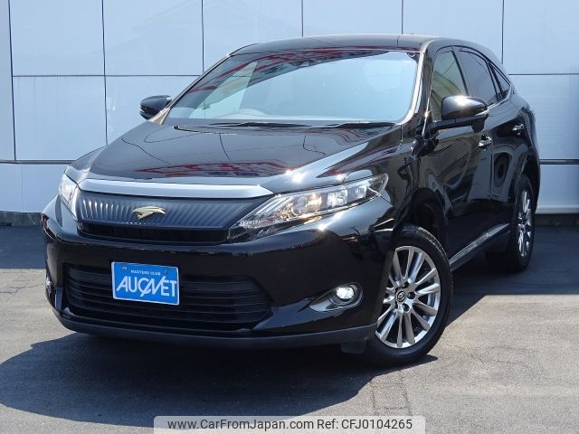 toyota harrier 2014 -TOYOTA--Harrier DBA-ZSU65W--ZSU65-0006263---TOYOTA--Harrier DBA-ZSU65W--ZSU65-0006263- image 1