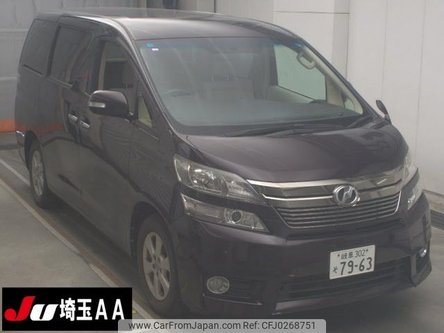 toyota vellfire 2014 -TOYOTA 【岐阜 302ｿ7963】--Vellfire ANH20W-8352765---TOYOTA 【岐阜 302ｿ7963】--Vellfire ANH20W-8352765- image 1