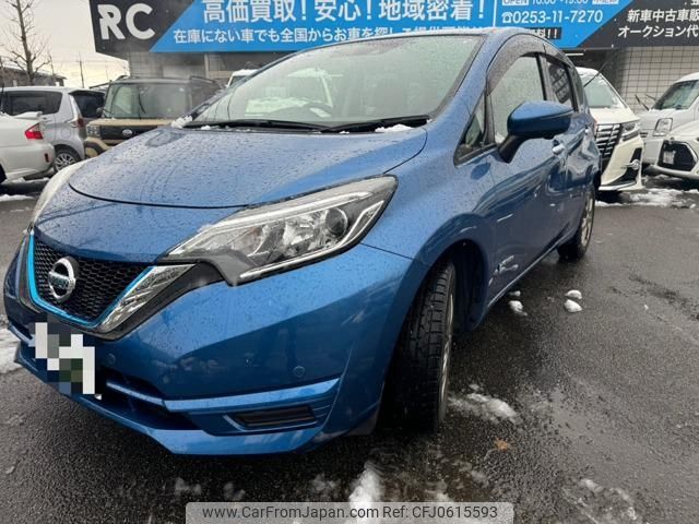 nissan note 2018 -NISSAN 【新潟 503ｽ7587】--Note HE12--153547---NISSAN 【新潟 503ｽ7587】--Note HE12--153547- image 1