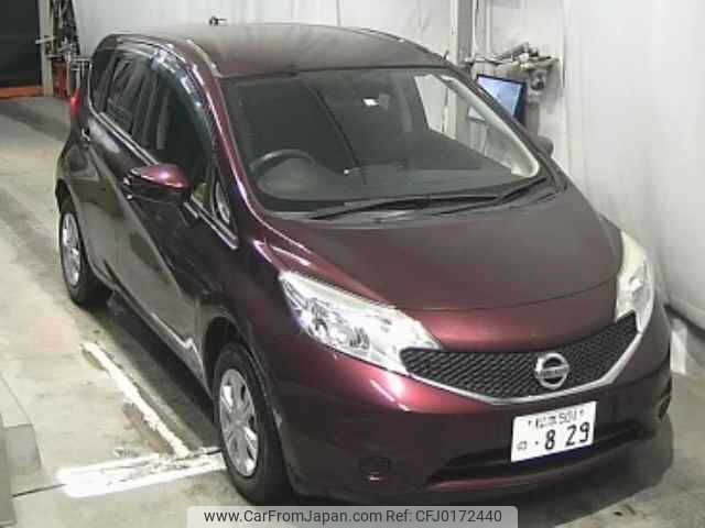 nissan note 2016 -NISSAN 【松本 501ﾉ829】--Note NE12--107796---NISSAN 【松本 501ﾉ829】--Note NE12--107796- image 1