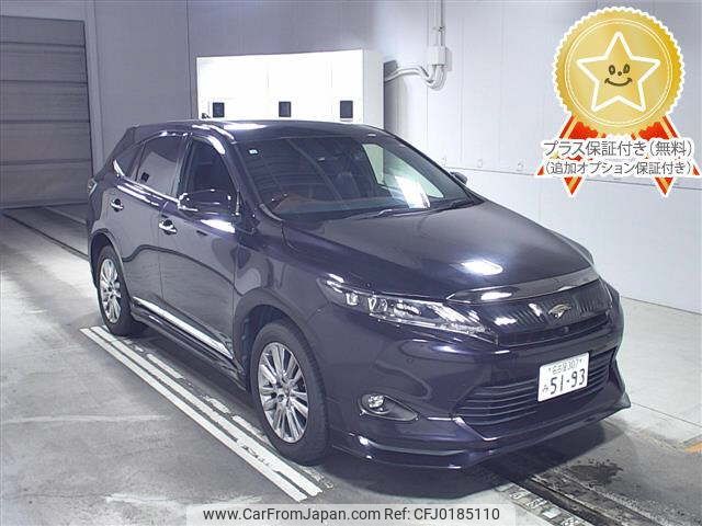 toyota harrier 2016 -TOYOTA 【名古屋 307ﾐ5193】--Harrier ZSU60W-0095071---TOYOTA 【名古屋 307ﾐ5193】--Harrier ZSU60W-0095071- image 1