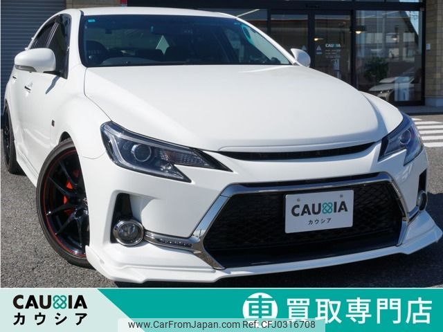 toyota mark-x 2016 -TOYOTA--MarkX DBA-GRX130--GRX130-6100195---TOYOTA--MarkX DBA-GRX130--GRX130-6100195- image 1