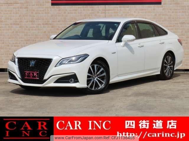 toyota crown-hybrid 2018 quick_quick_AZSH20_AZSH20-1003014 image 1