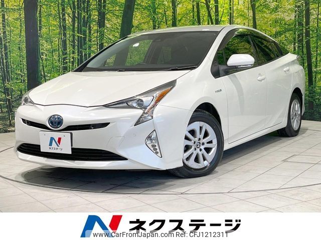 toyota prius 2017 -TOYOTA--Prius DAA-ZVW55--ZVW55-8040739---TOYOTA--Prius DAA-ZVW55--ZVW55-8040739- image 1