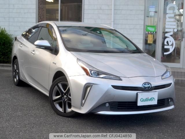 toyota prius 2020 -TOYOTA--Prius DAA-ZVW55--ZVW55-6012271---TOYOTA--Prius DAA-ZVW55--ZVW55-6012271- image 1