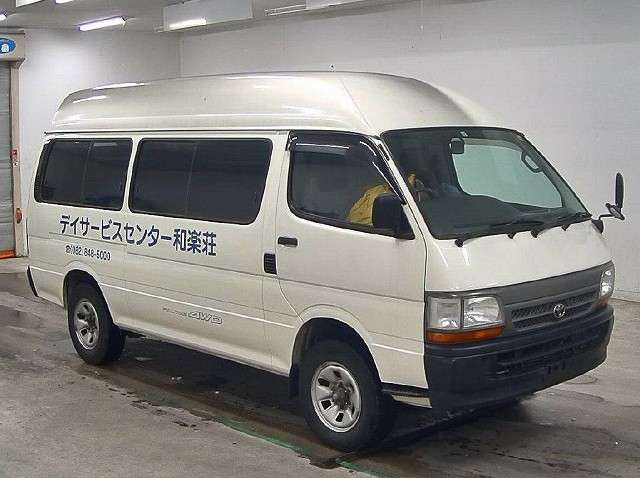 2004 Toyota Hiace Van KG-LH186B 4WD - Car Price $14,670
