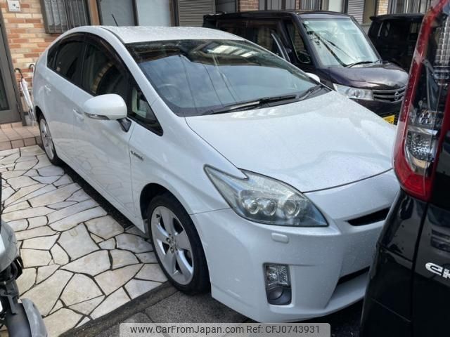 toyota prius 2010 -TOYOTA--Prius DAA-ZVW30--ZVW30-1212672---TOYOTA--Prius DAA-ZVW30--ZVW30-1212672- image 1