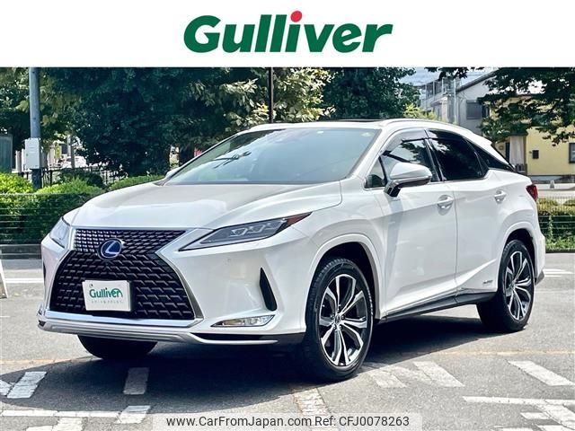 lexus rx 2021 -LEXUS--Lexus RX 6AA-GYL25W--GYL25-0026277---LEXUS--Lexus RX 6AA-GYL25W--GYL25-0026277- image 1