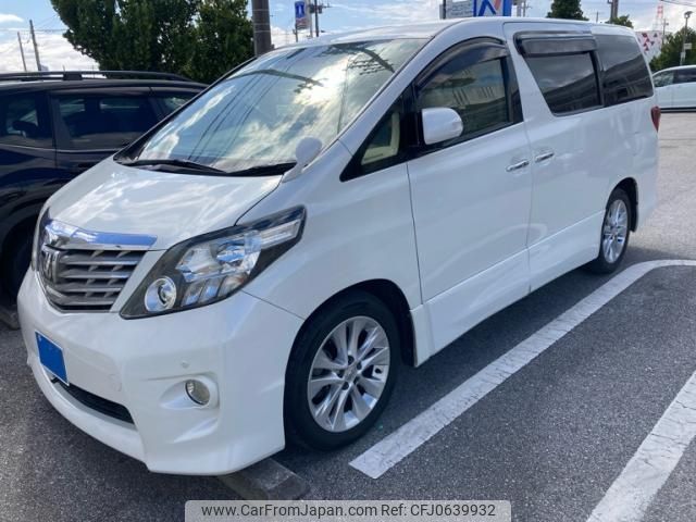 toyota alphard 2010 -TOYOTA--Alphard DBA-ANH20W--ANH20-8095517---TOYOTA--Alphard DBA-ANH20W--ANH20-8095517- image 2