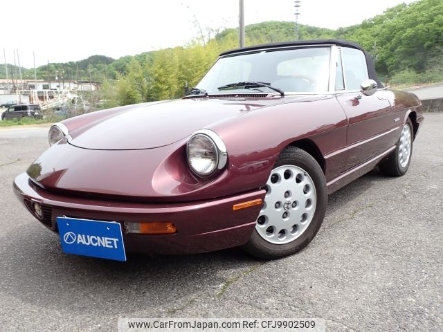 alfa-romeo spider 1991 -ALFA ROMEO--Alfa Romeo Spider E-115--ZAR11500006009536---ALFA ROMEO--Alfa Romeo Spider E-115--ZAR11500006009536- image 1