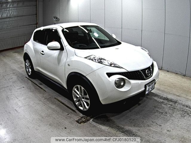 nissan juke 2012 -NISSAN 【富山 301ち4181】--Juke YF15-205366---NISSAN 【富山 301ち4181】--Juke YF15-205366- image 1