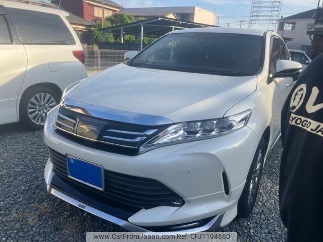 toyota harrier 2017 -TOYOTA--Harrier DBA-ZSU60W--ZSU60-0126051---TOYOTA--Harrier DBA-ZSU60W--ZSU60-0126051- image 2