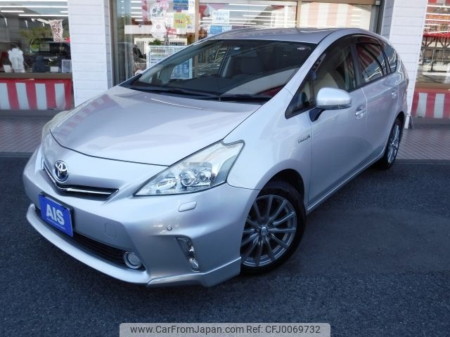 toyota prius-α 2013 -TOYOTA--Prius α DAA-ZVW41W--ZVW41-3295467---TOYOTA--Prius α DAA-ZVW41W--ZVW41-3295467- image 1