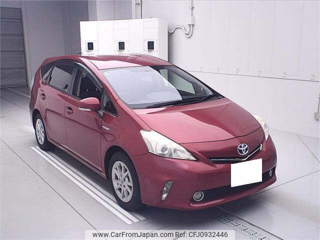toyota prius-α 2013 -TOYOTA 【三重 302ﾃ4447】--Prius α ZVW41W-3285163---TOYOTA 【三重 302ﾃ4447】--Prius α ZVW41W-3285163- image 1
