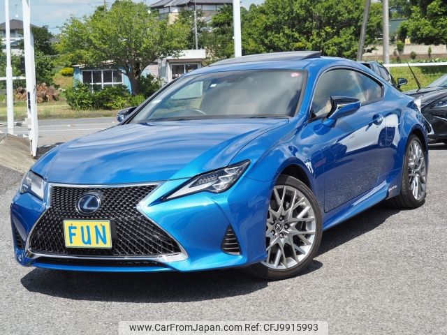 lexus rc 2019 -LEXUS--Lexus RC DAA-AVC10--AVC10-6005962---LEXUS--Lexus RC DAA-AVC10--AVC10-6005962- image 1