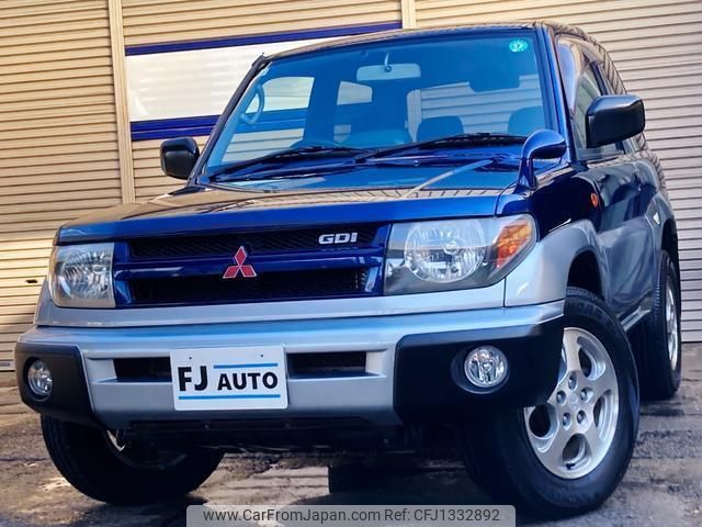 mitsubishi pajero-io 1998 quick_quick_H66W_H66W-0012570 image 1