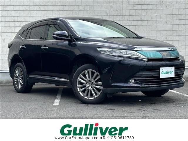 toyota harrier 2017 -TOYOTA--Harrier DBA-ZSU60W--ZSU60-0130713---TOYOTA--Harrier DBA-ZSU60W--ZSU60-0130713- image 1