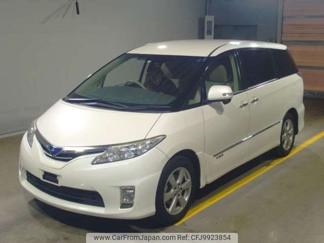 toyota estima-hybrid 2011 -TOYOTA--Estima Hybrid DAA-AHR20W--AHR20-7060532---TOYOTA--Estima Hybrid DAA-AHR20W--AHR20-7060532- image 1