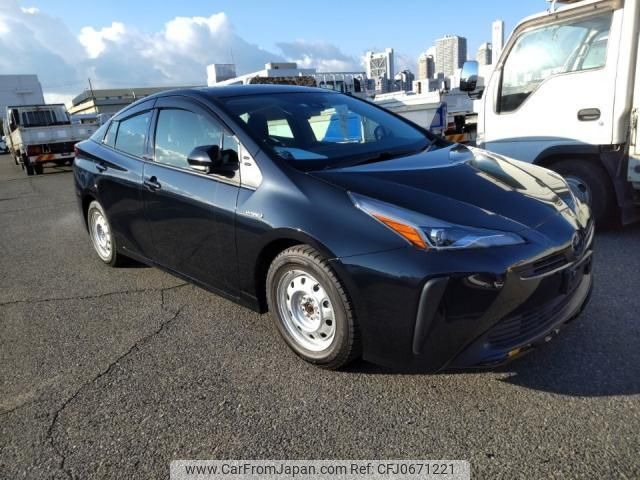 toyota prius 2020 quick_quick_DAA-ZVW51_ZVW51-6136980 image 2