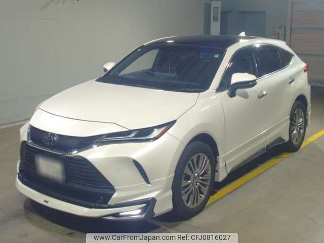 toyota harrier 2020 -TOYOTA 【多摩 391ﾕ 123】--Harrier 6BA-MXUA80--MXUA80-0028081---TOYOTA 【多摩 391ﾕ 123】--Harrier 6BA-MXUA80--MXUA80-0028081- image 1