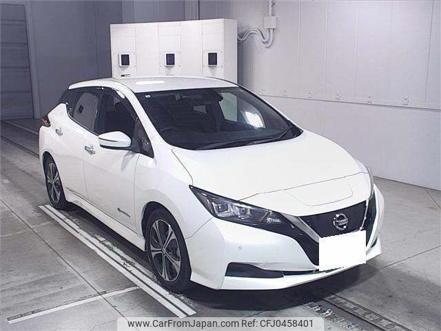 nissan leaf 2019 -NISSAN 【京都 302ﾏ7373】--Leaf ZE1-035931---NISSAN 【京都 302ﾏ7373】--Leaf ZE1-035931- image 1