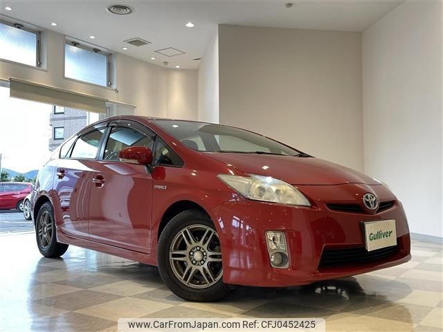 toyota prius 2011 -TOYOTA--Prius DAA-ZVW30--ZVW30-1390821---TOYOTA--Prius DAA-ZVW30--ZVW30-1390821- image 1