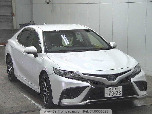 toyota camry 2021 -TOYOTA 【福島 301ﾋ7928】--Camry AXVH70--1075433---TOYOTA 【福島 301ﾋ7928】--Camry AXVH70--1075433- image 1