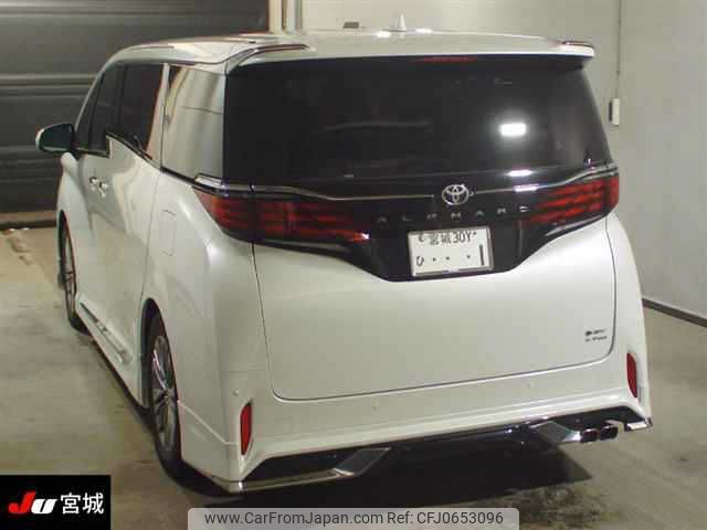 toyota alphard 2023 -TOYOTA 【宮城 30Yﾋ1】--Alphard AAHH45W-0002409---TOYOTA 【宮城 30Yﾋ1】--Alphard AAHH45W-0002409- image 2