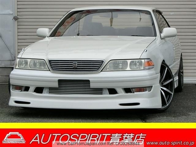 toyota mark-ii 1997 -TOYOTA--Mark2 E-JZX100ｶｲ--JZX100-6032704---TOYOTA--Mark2 E-JZX100ｶｲ--JZX100-6032704- image 1