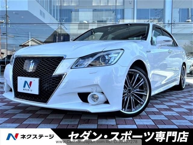 toyota crown 2013 -TOYOTA--Crown DAA-AWS210--AWS210-6037705---TOYOTA--Crown DAA-AWS210--AWS210-6037705- image 1