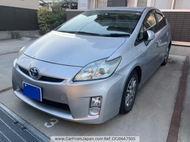 toyota prius 2010 -TOYOTA--Prius DAA-ZVW30--ZVW30-1155826---TOYOTA--Prius DAA-ZVW30--ZVW30-1155826- image 1