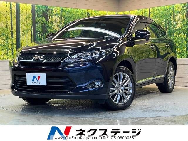 toyota harrier 2017 -TOYOTA--Harrier DBA-ZSU60W--ZSU60-0108257---TOYOTA--Harrier DBA-ZSU60W--ZSU60-0108257- image 1