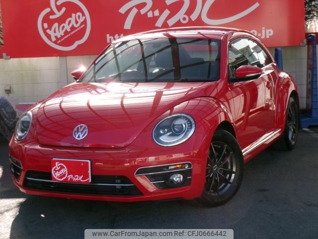 volkswagen the-beetle 2017 -VOLKSWAGEN--VW The Beetle DBA-16CBZ--WVWZZZ16ZHM609957---VOLKSWAGEN--VW The Beetle DBA-16CBZ--WVWZZZ16ZHM609957- image 1