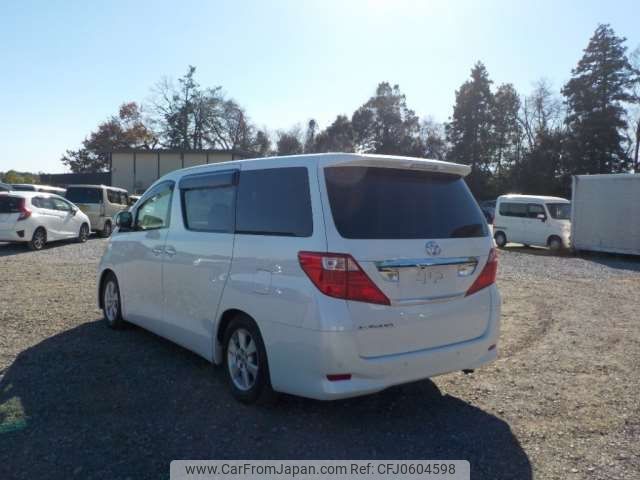 toyota alphard 2010 -TOYOTA--Alphard DBA-ANH20W--ANH20-8139981---TOYOTA--Alphard DBA-ANH20W--ANH20-8139981- image 2