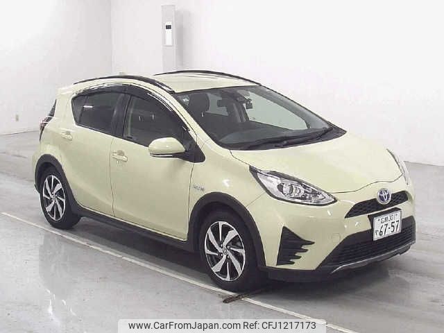 toyota aqua 2019 -TOYOTA 【広島 301ﾔ6757】--AQUA NHP10H--6845337---TOYOTA 【広島 301ﾔ6757】--AQUA NHP10H--6845337- image 1