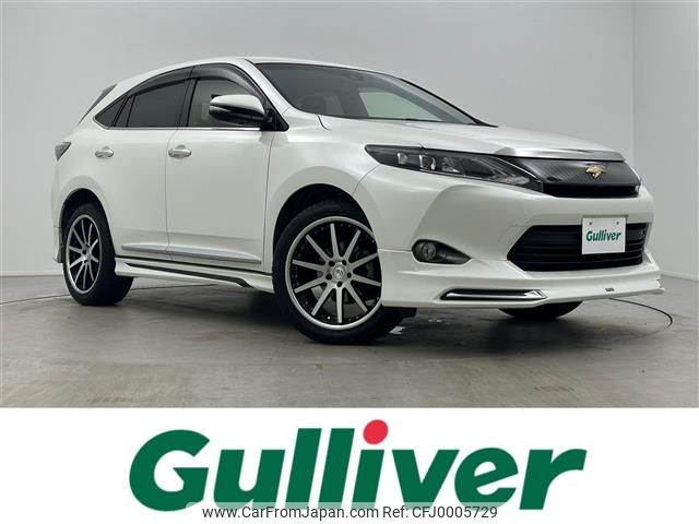 toyota harrier 2016 -TOYOTA--Harrier DBA-ZSU60W--ZSU60-0073407---TOYOTA--Harrier DBA-ZSU60W--ZSU60-0073407- image 1