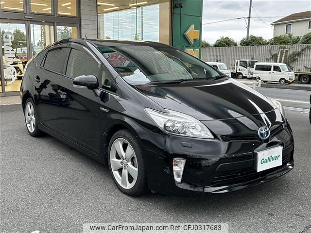 toyota prius 2012 -TOYOTA--Prius DAA-ZVW30--ZVW30-1561713---TOYOTA--Prius DAA-ZVW30--ZVW30-1561713- image 1