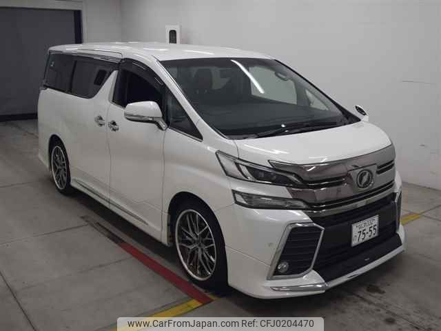 toyota vellfire 2016 -TOYOTA 【なにわ 332ノ7555】--Vellfire GGH30W-0012993---TOYOTA 【なにわ 332ノ7555】--Vellfire GGH30W-0012993- image 1