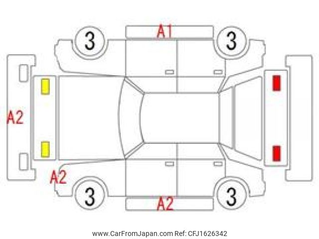 toyota corolla-fielder 2012 CFJ1626342 image 2