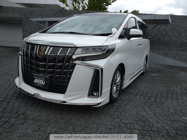 toyota alphard 2020 -TOYOTA--Alphard 3BA-AGH30W--AGH30-9003060---TOYOTA--Alphard 3BA-AGH30W--AGH30-9003060- image 1