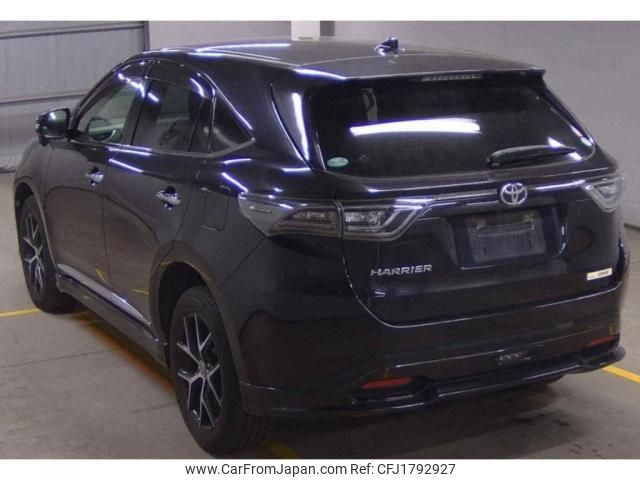 toyota harrier 2017 CFJ1792927 image 2